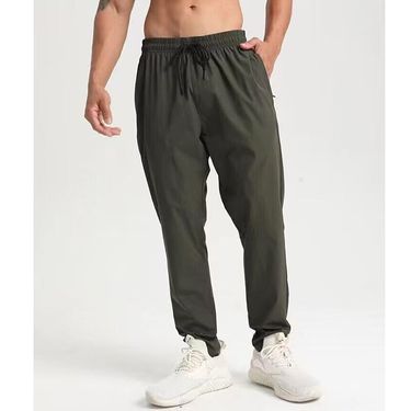 Men's Clothing Sports Casual Trousers Thin Elastic Quick-Drying Loose Skinny Pants Running Fitness Training Pants _autovado.com