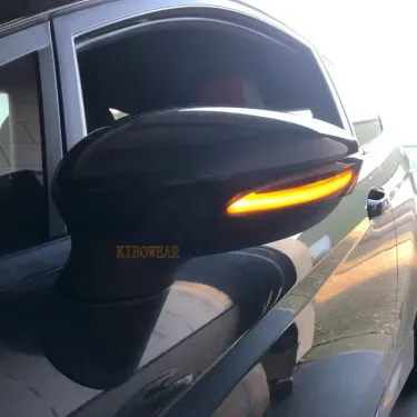 Dynamic Blinker For Ford Fiesta MK6 VI B-Max LED Turn Signal flowing Mirror light 2008 -2017_autovado.com