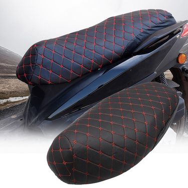 Electric Bike Leather Waterproof Pedal, Electric Bike, Motorcycle Warm Cover, Seat Cushion Cover_autovado.com