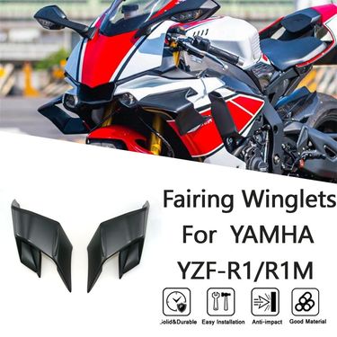 Suitable For Yamaha YZF-R1/R1M 15-23 Year Fixed Panel Guide Cover Side Blade Small Wing_autovado.com