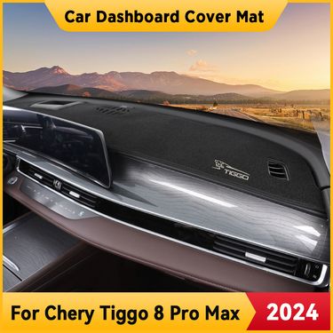 For CHERY TIGGO 8 Pro Max 2024 Car Dashboard Cover Mat Non-slip Sun Shade Cushion Protective DashMat Pad Interior_autovado.com