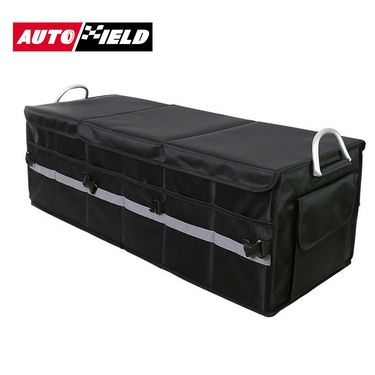 Large capacity trunk storage box portable folding car storage box Oxford cloth car trunk storage box_autovado.com