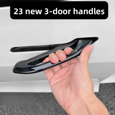 Suitable For 2023 New Model 3 Car Door Anti-Freeze Convenient Handle Exterior Accessories Modification_autovado.com