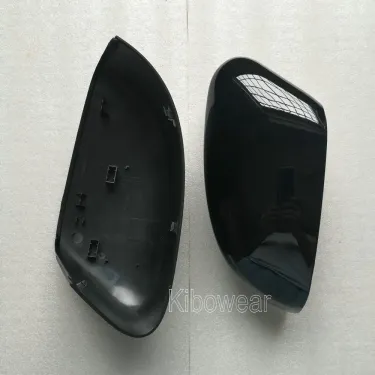 Side Wing Mirror Cap Covers for Ford Focus II III MK3 MK2 2009 2010 2011 2012 2013 2014 2015 2016 2017 (Glossy Black) Replace_autovado.com