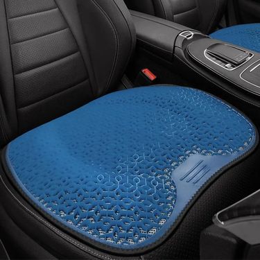 Summer Lumbar Support Honeycomb Gel Ice Thread Seat Backrest Ventilation Breathable Car Cushion Accessories_autovado.com