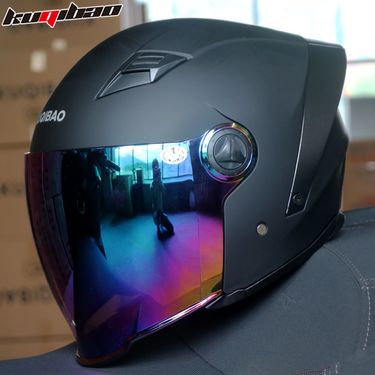 CoolRide Pro Motorcycle Helmet For Men & Women - Dual Visor ABS 3/4 Helmet With 3C Certification - Lightweight & Ventilated For All Seasons_autovado.com