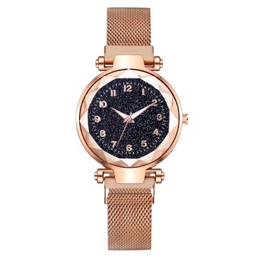 fashion magnet digital Starry Sky women's watch women's red lazy watch_autovado.com