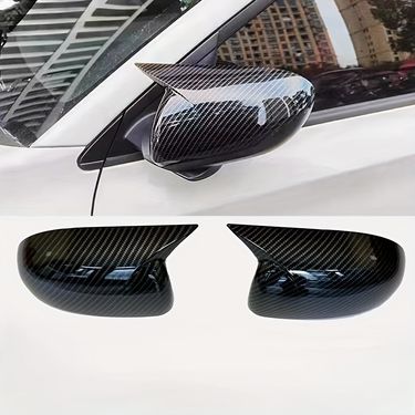Suitable For Golf 6 Rearview Cover, Horn Carbon Fiber Pattern All Inclusive Reverse Mirror Shell Protection Decorative_autovado.com