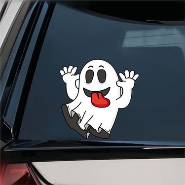 car body Halloween stickers ghost witch car personality creative decoration car stickers motorcycle stickers_autovado.com