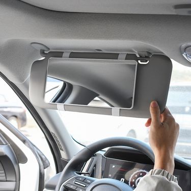 Co-Pilot Side Installation Sun Visor Makeup Vanity Mirror Car Interior Decoration Supplies Collection_autovado.com