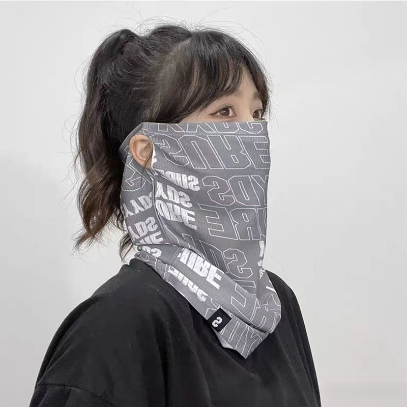 Breathable Sun Protection Mask For Men And Women, Neck Gaiter, Outdoor Cycling Headscarf, Ice Silk Fishing Summer Face_autovado.com