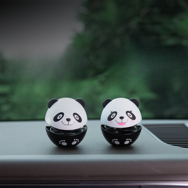 Happy God Of Wealth Dopamine Car Decompression Small Bell Ceer Console Desktop Creative Decoration Shaking Head_autovado.com