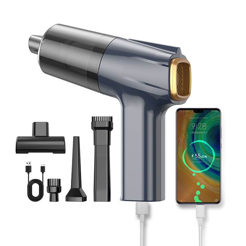 Car Vacuum Cleaner Car large suction brushless motor car handheld small powerful wireless household blowing and suction dual-use_autovado.com