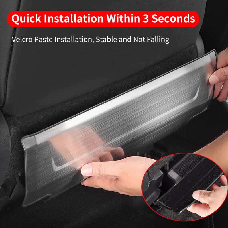 For 2003-2025 Toyota Land Cruiser Prado 120 150 250 Stainless Steel Seat Protection Kick Plate Anti-Stains Interior_autovado.com