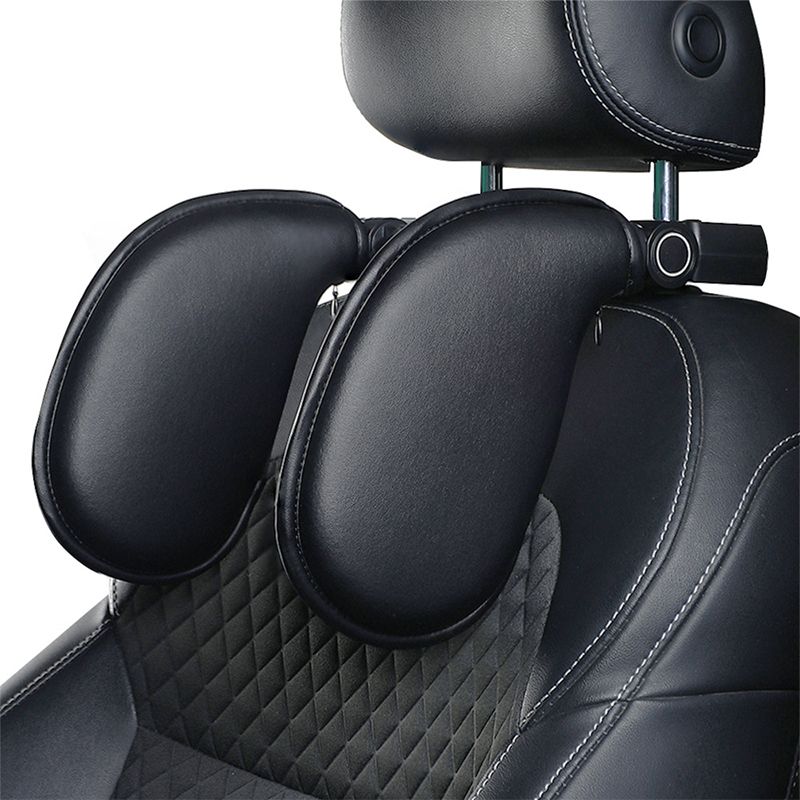 A 45D Slow-Rebound Space Memory Foam With Double Hooks For The Car Seat Side Sleeping Headrest_autovado.com