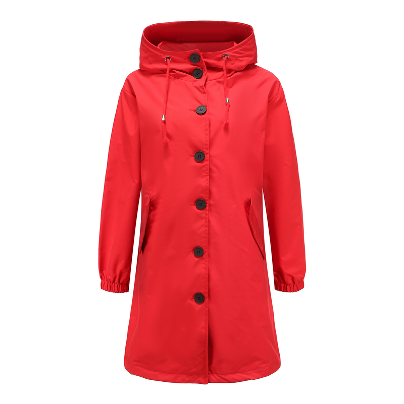 new anti splash hooded windbreaker women's casual long coat women's loose large size outdoor windbreaker 23_autovado.com