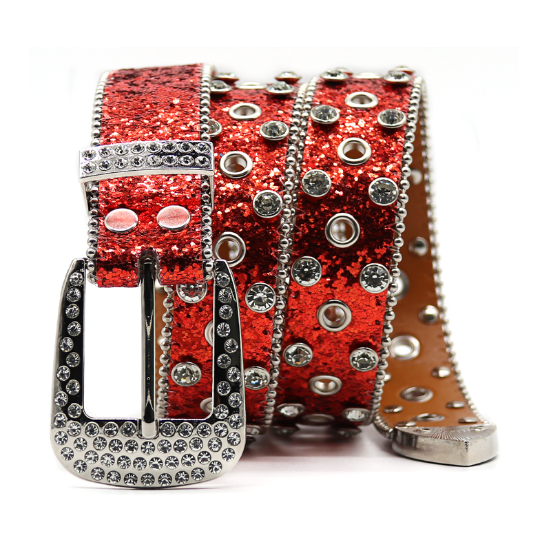 HOT New Western Diamond Studded Bling Rhinestone Belt Cowboy Cowgirl Cinto De Strass Skull For Women Men Fashion Ceinture_autovado.com
