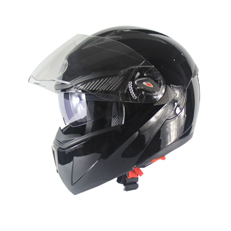 Cross Sectional Double Lens Full Electric Car Four Season Edition Helmet_autovado.com