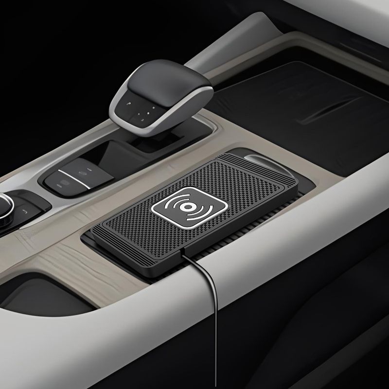 Modified Anti-Slip Mat Pad Car Wireless Charger Mobile Phone Flash Charging Foreign Trade Cross-Border Intelligent_autovado.com