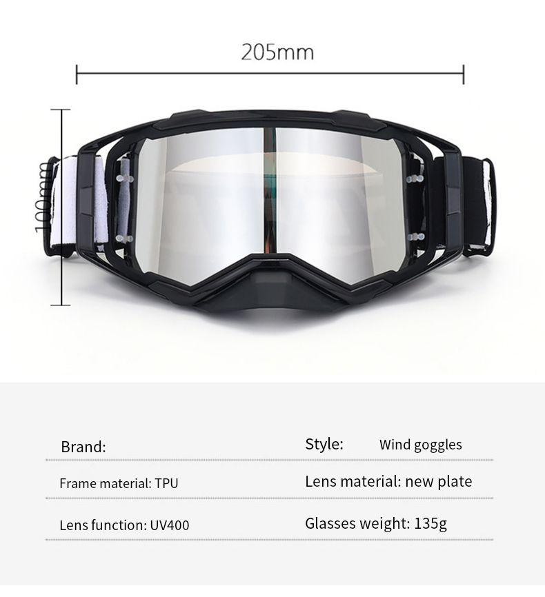 New Arrivals Motorcycle Motocross Glasses Off-road Sunglasses For Man MTB ATV Mask Windproof Protection Cycling Racing Goggles_autovado.com