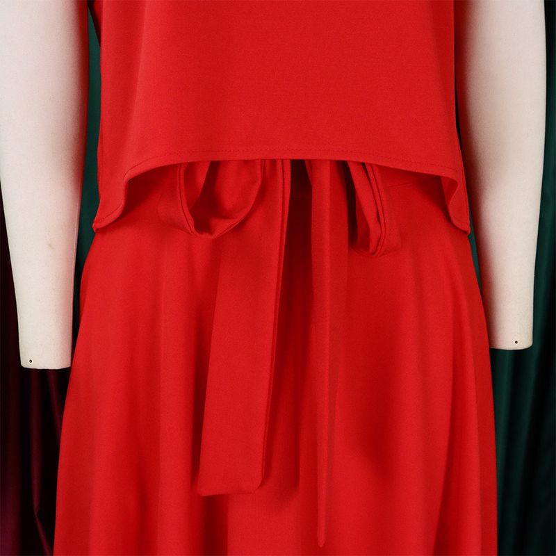 Women's Clothing plus size women's clothing 2023 new fashion temperament casual tops big swing skirt suit_autovado.com
