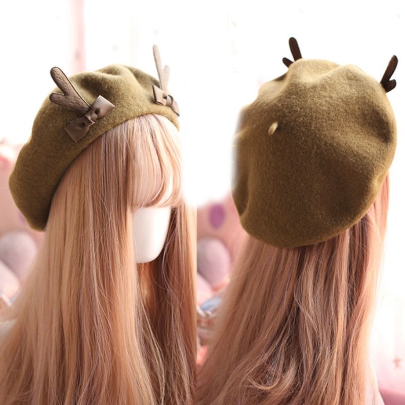 Hot Sale Sweet Cool Biscuits Fashion Antler Lady Party_autovado.com