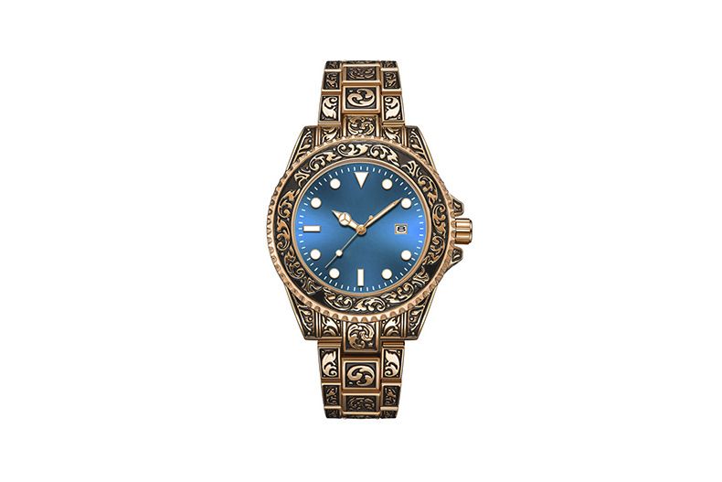 Fashion New luminous calendar men's watches men's watches retro carved art watches_autovado.com