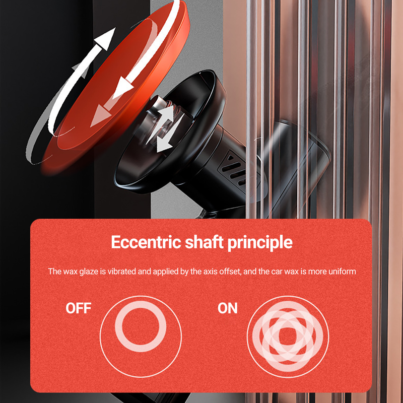 Fuzhongfu Car Waxing Machine Professional Powerful Portable Electric Wireless Car Polishing Machine for Car Shop_autovado.com