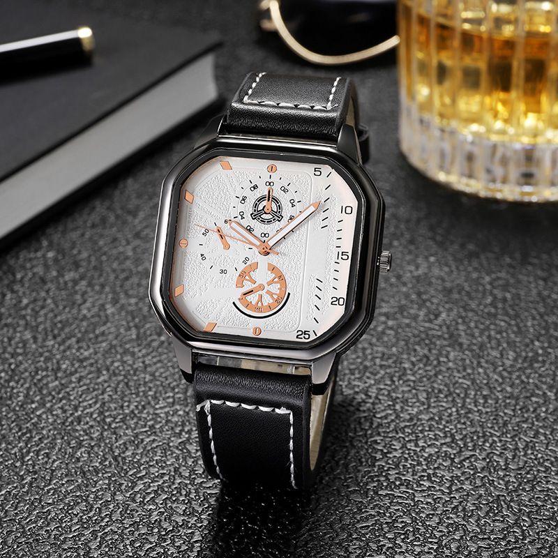 men's square watch live gift men's watch quartz watch_autovado.com