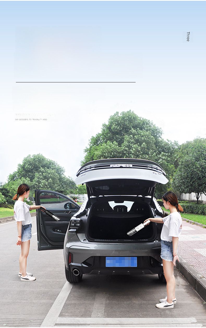 Car Wireless Vacuum Cleaner Car Handheld Portable Vacuum Appliance High Power Mini Small Car Home Dual Use_autovado.com