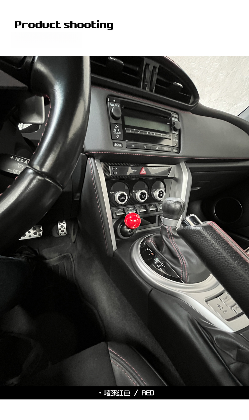 【】Liquid Cat X BOODHADA Full Metal Ball Lever Car One-Key Start Button Rocker Cover_autovado.com