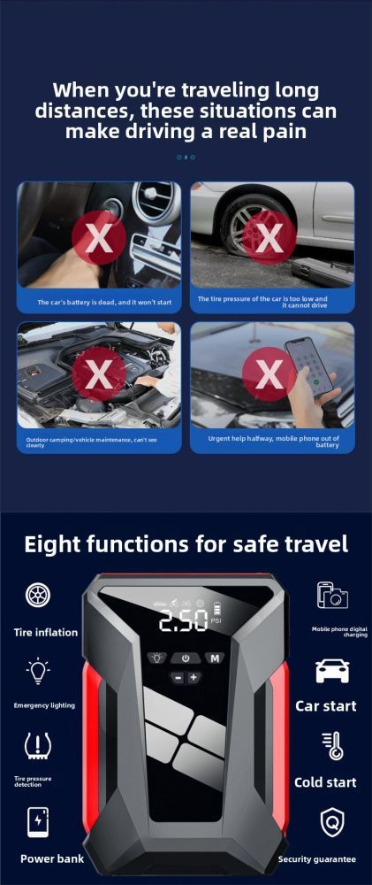 Emergency Car Jump Starter 12V_autovado.com