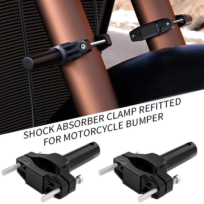 Motorcycle Off-road Motorcycle Light Extension Pole Bracket, Modified Shock Absorber Fixture, Spotlight Fixing Bracket_autovado.com