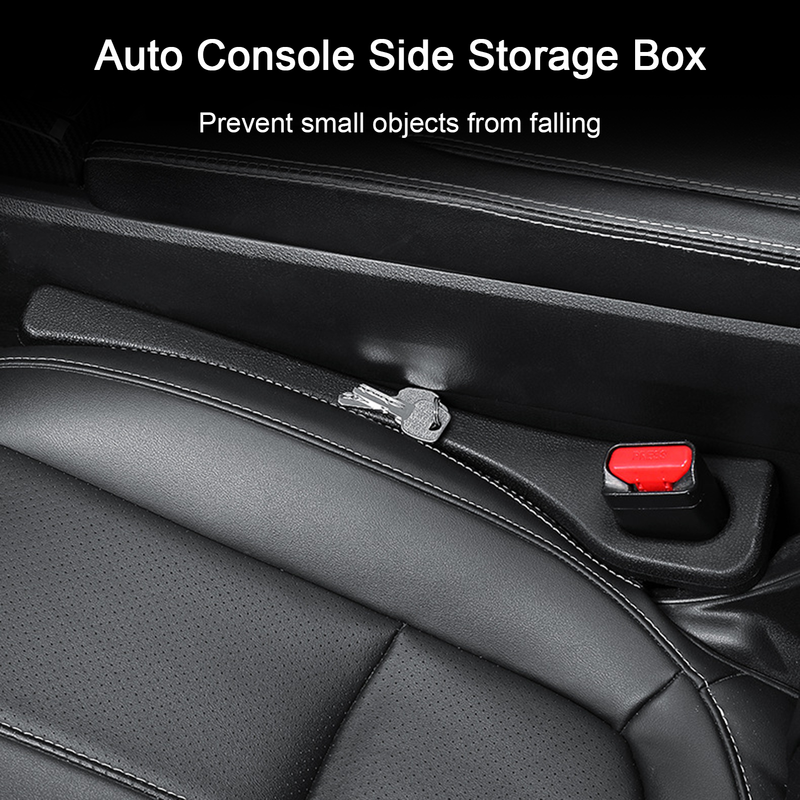 Yuanmheng Car Seat Gap Filler Cellphones Keys Cards Wallets Sunglasses Auto Console Side Organizer Storage Box Car Interior Accessories_autovado.com
