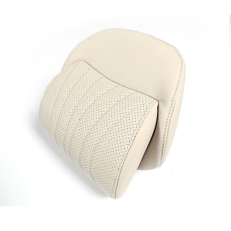 For Land Cruiser LC300 GX.R 2023 Herest Pillow Cushion Leather Full Surround Cover Car Seat He Neck Rest Anti-Dust_autovado.com