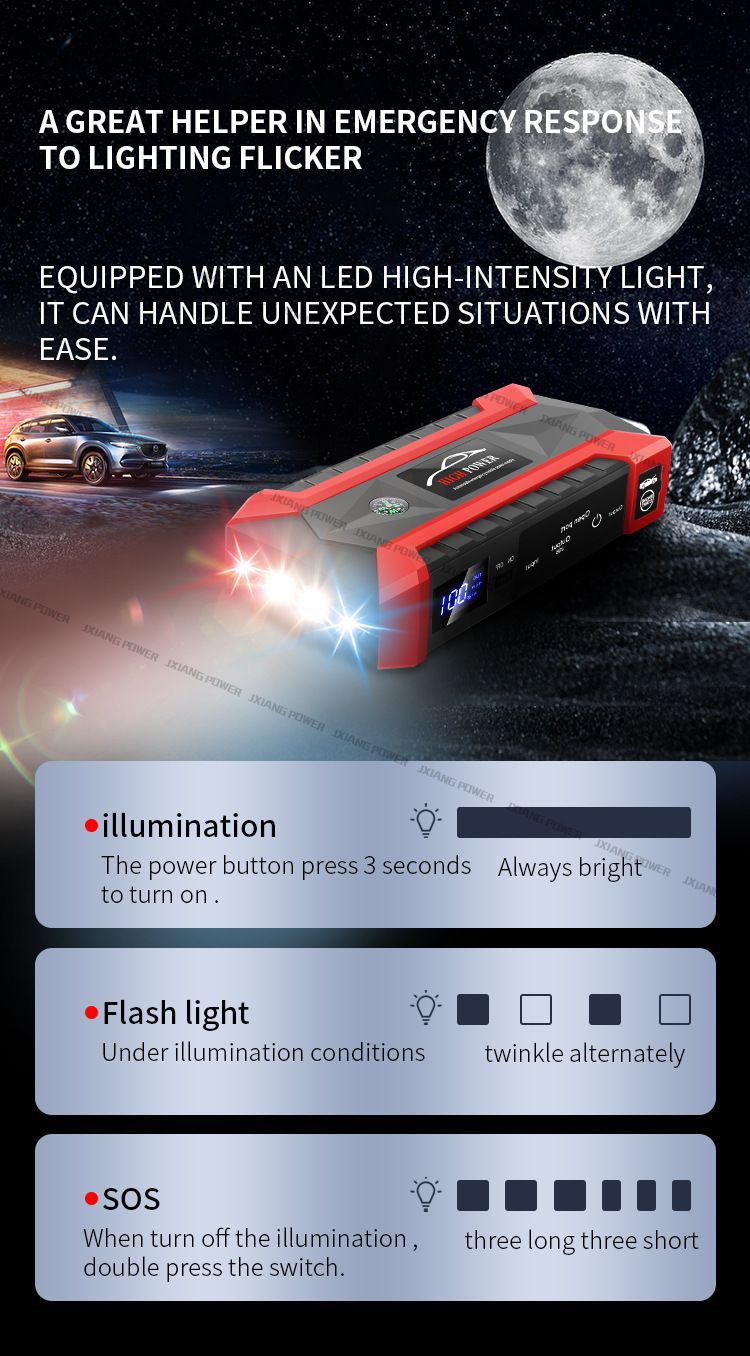 Emergency Car Starter Backup Power 12V_autovado.com