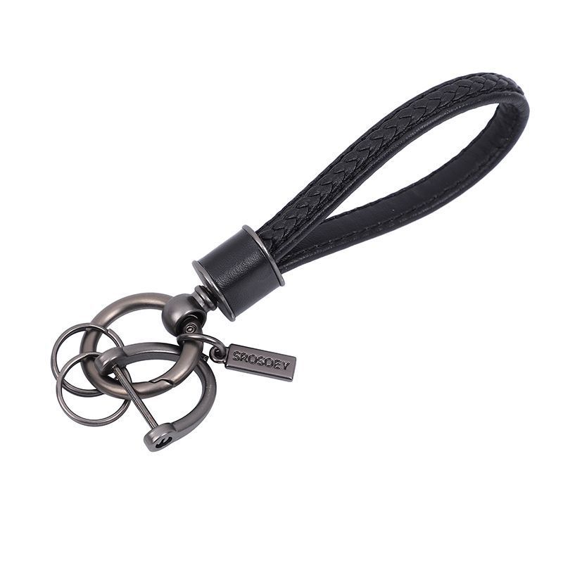 Cow Leather Keychain Internet Celebrity Little Dinosaur Pendant Cute Cartoon Car Key Chain Pendant Creative Gift For Women_autovado.com