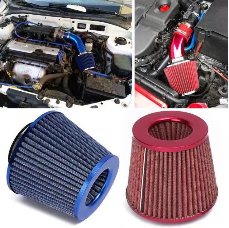 Car Modification 76mm High-flow Air Filter, Modified Mushroom Head Filter, Winter Mushroom Head Exhaust Gas Filter_autovado.com