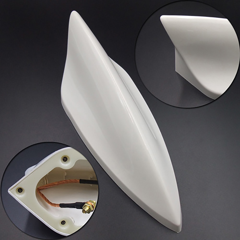 Yuanmheng Stylish Universal Auto Car Roof Shark Fin Signal Antenna FM/AM Radio Aerial_autovado.com