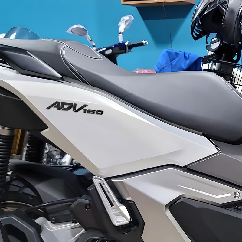 Suitable For Honda ADV 160 Motorcycle 3D Stereoscopic Soft Adhesive Waterproof Modification Body Decorative Sticker_autovado.com
