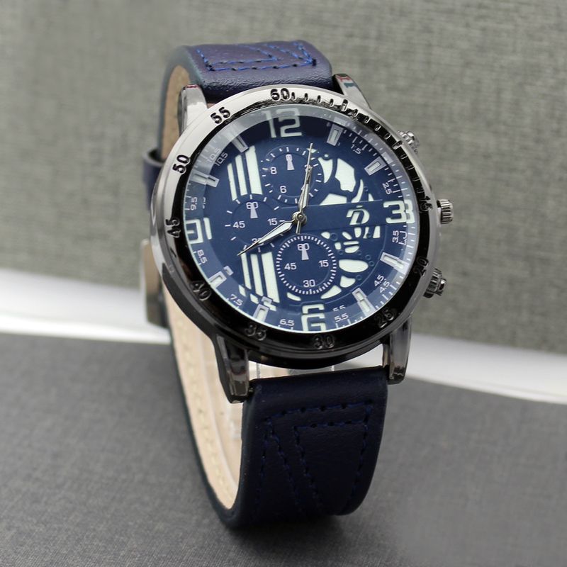 Men's luminous men's watch double-layer belt men's watch_autovado.com