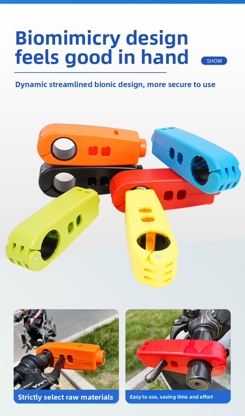 Electric Bike Brake Motorcycle Anti-theft Scooter Bicycle Handlebar Horn Lock Modification_autovado.com