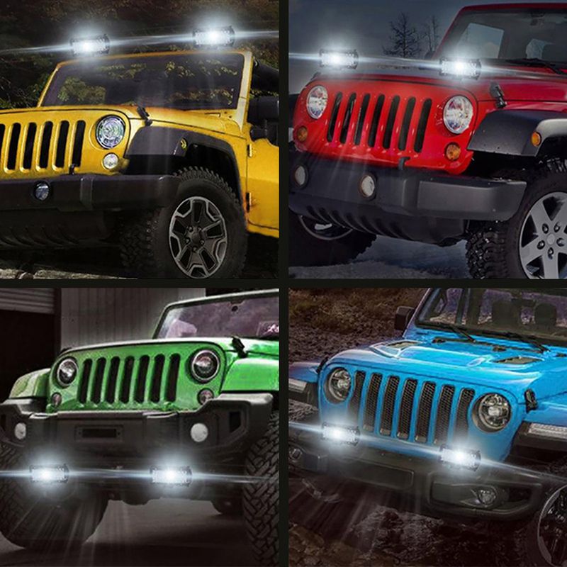 New High Brigness Three Row 120w Plastic Semi Aluminum Work Strip Lig For Off-road Vehicle Roof Front Bumper_autovado.com