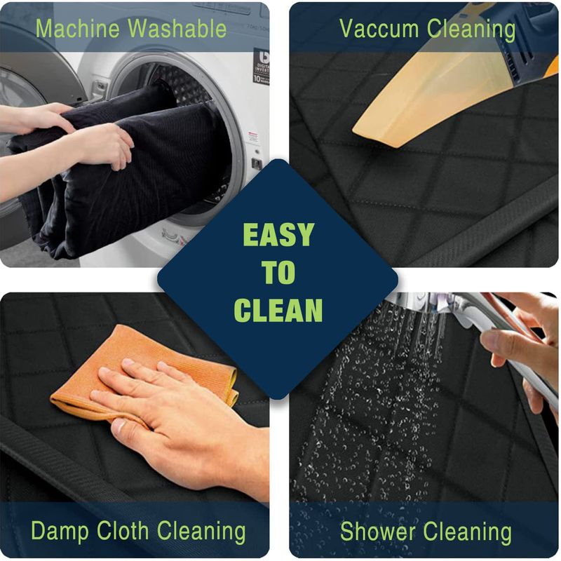 DPGKITS Washable Pet Mat Seat With Velcro For Truck 600D Oxford Cloth Car Accessories Capped Hammock Style Waterproof_autovado.com