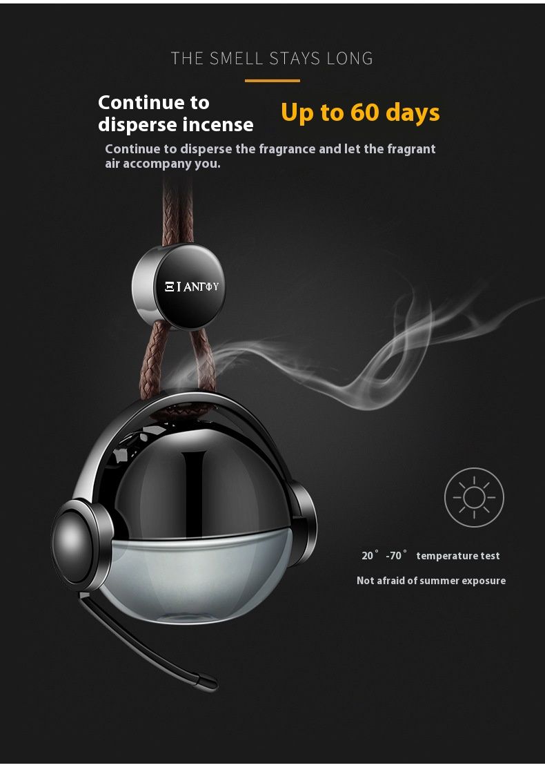 2024 New Creative Metal Pendant Car Perfume Pendant Car Perfume in Car Fragrance Bottle Essential Oil Fragrant Car Pendant_autovado.com