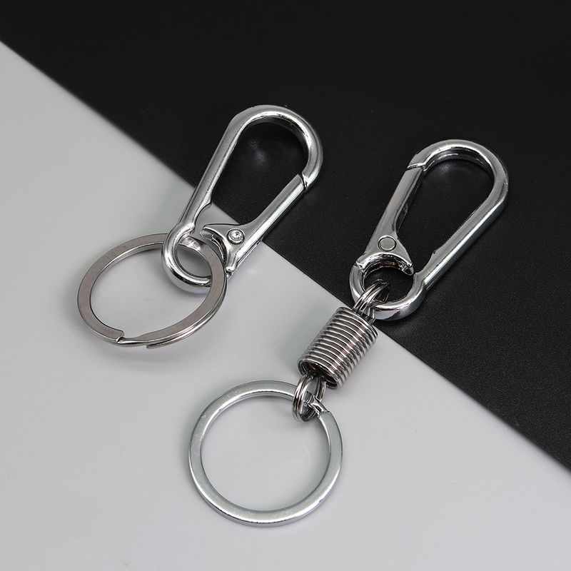 Key Chain Accessories Ring Car Motorcycle Key Spring Mountain Buckle For Men Waist Hanging_autovado.com