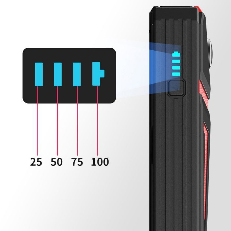 Power Bank 1000mAh Jumper Car Battery Jump Starter_autovado.com