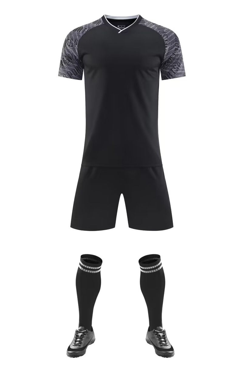 Men's Clothing summer adult sports training jerseys printed with words and numbers football uniforms suits men's sweat-absorbent and breathable_autovado.com