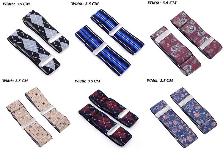 HOT 63 Styles Elastic Armband Shirt Sleeve Holder Women Men Unisex Adjustable Arm Cuffs Bands for Party Wedding Clothing_autovado.com