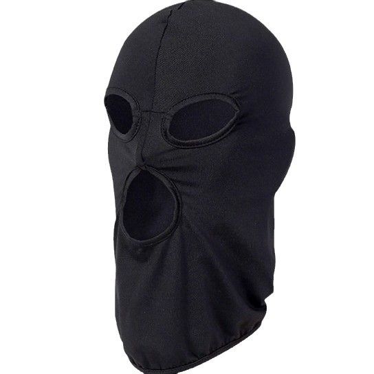 LazyZoom Summer 2-Hole 3-Hole Sports Riding Windproof Mask Motorcycle Face Cover Breathable Liner Cap Helmet Inner Village_autovado.com